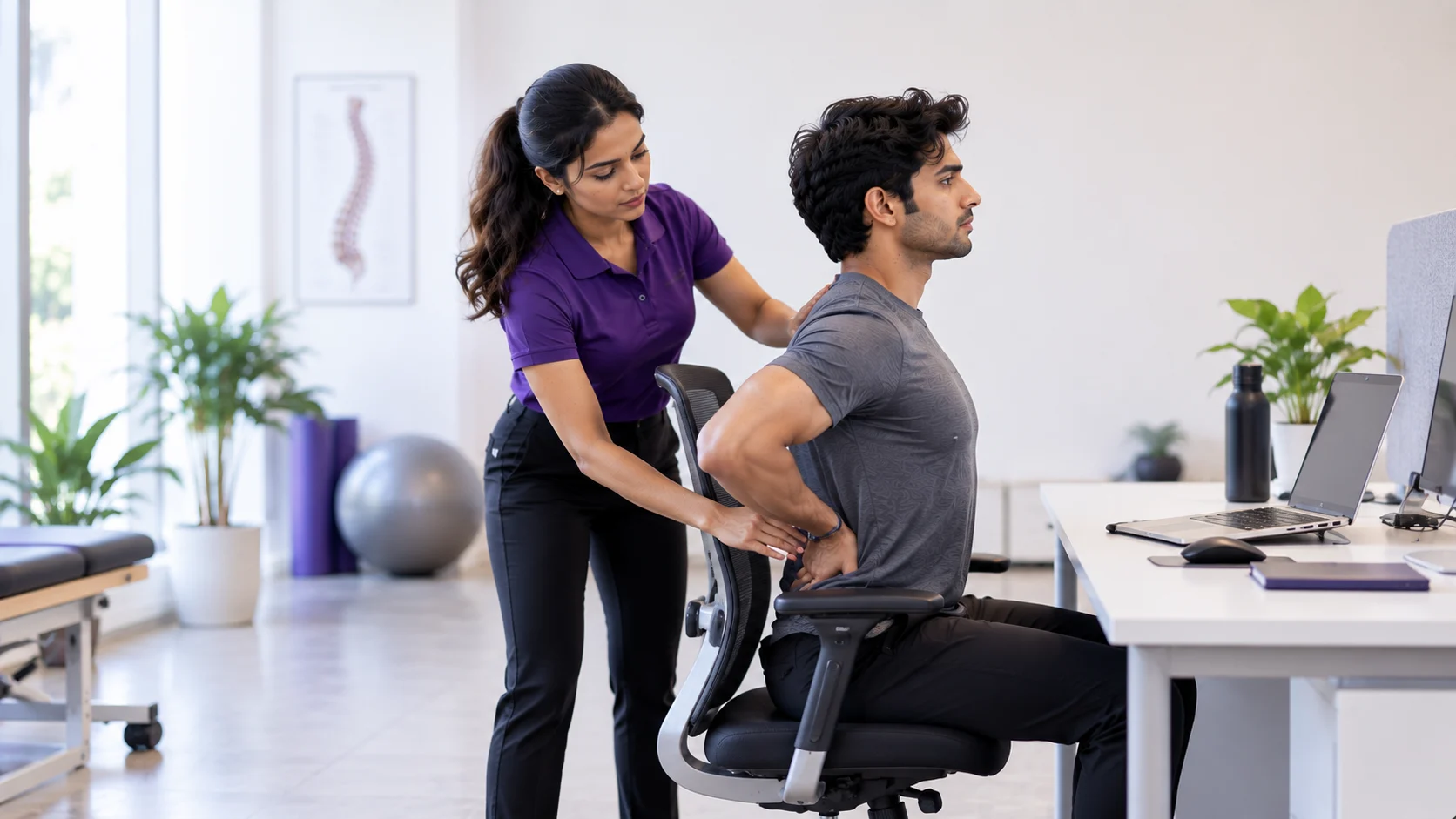 Desk Posture & Back Pain